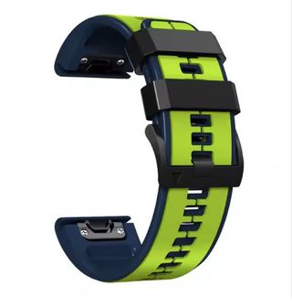 Correa Garmin Fenix 6 Verde/Azul Marino 26mm