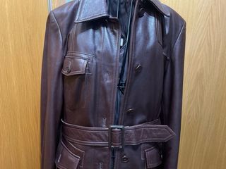 Abrigo Piel Vintage Tintoretto Marrón