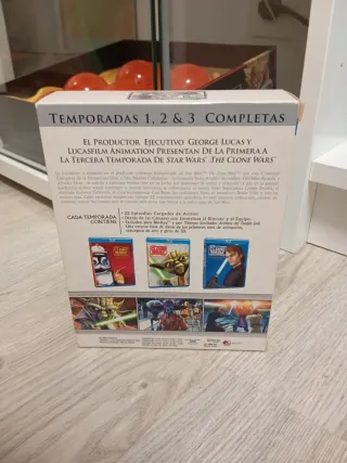 Star Wars The Clone Wars Blu-ray Español
