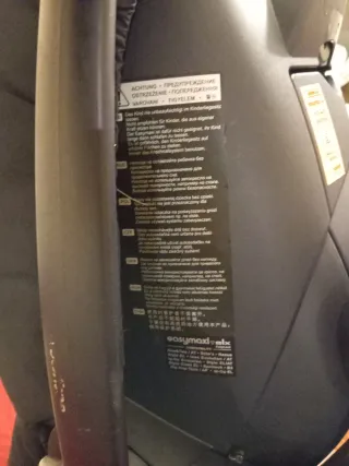 Silla de coche Bebeconfort giratoria