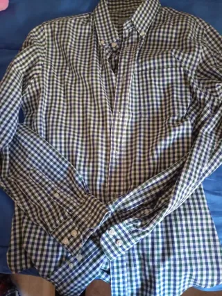 Camisas a cuadros hombre