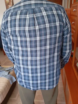 Camisas a cuadros hombre