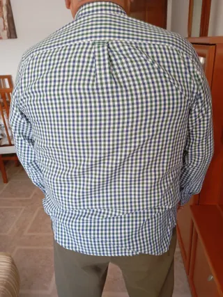 Camisas a cuadros hombre