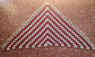Chal tejido a crochet