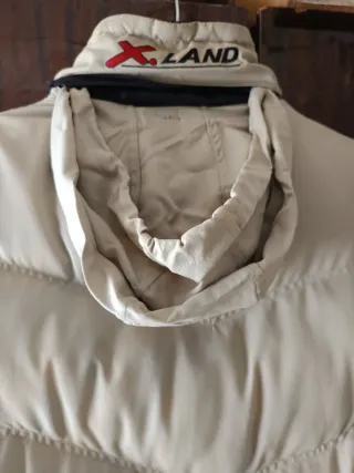 Chaleco reversible beige