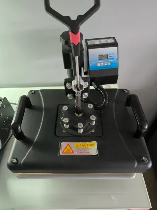 Prensa de Calor para Sublimación y Transfer