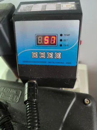 Prensa de Calor para Sublimación y Transfer
