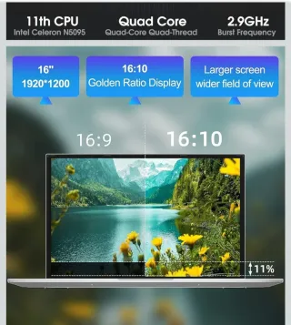 Portátil Jumper 16 16GB DDR4 512GB SSD