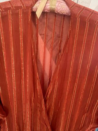 Vestido Hoss Intropia naranja talla L