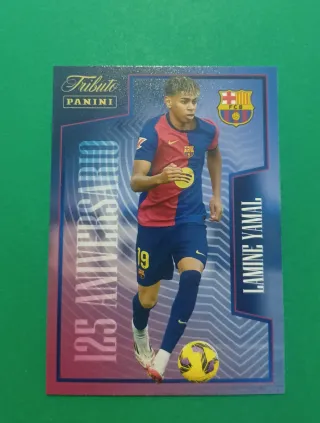 Cromos Panini Tributo Lamine Yamal 125 Aniversario