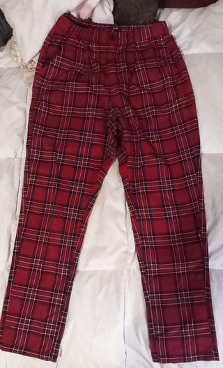 Pantalón Kiabi Tartán Talla S