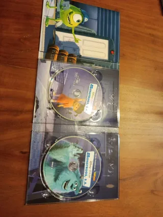 DVD Monstruos S.A. Edición Coleccionistas 2 discos