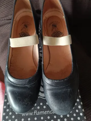 Zapatos Flamenca Negros Talla 33