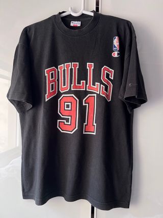 Camiseta Champion Denis Rodman Bulls años 90 Og
