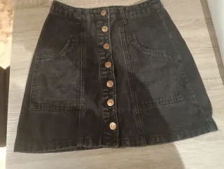 2 minifaldas vaqueras niña