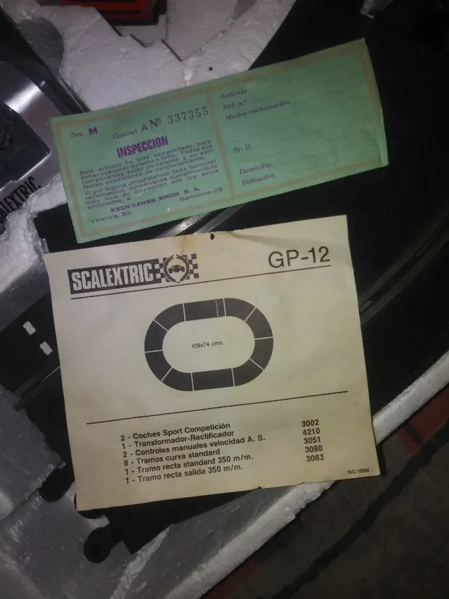 Scalextric GP.12 International modelo motor racing