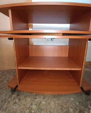 Mueble de TV color cerezo