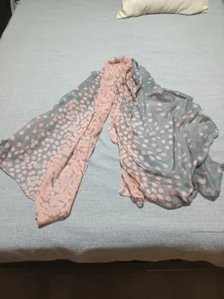 Lote 5 pañuelos diferentes tamaños y colores