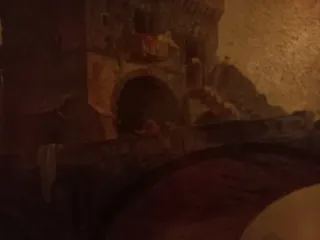 Quadro Hubert Robert - Il vecchio ponte