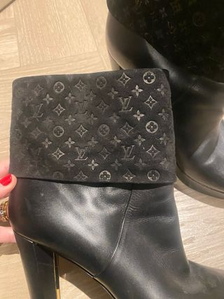 Botines Louis Vuitton Negros Talla 39,5