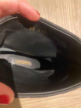 Botines Louis Vuitton Negros Talla 39,5
