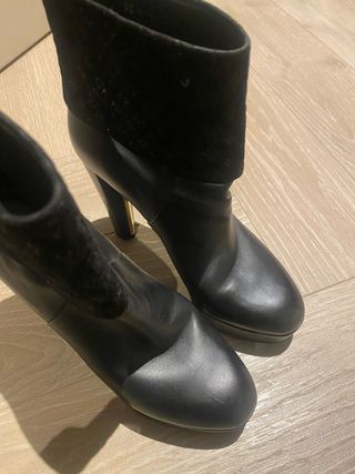 Botines Louis Vuitton Negros Talla 39,5