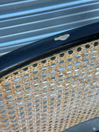 Sillas Cesca Vintage Ratán y Metal