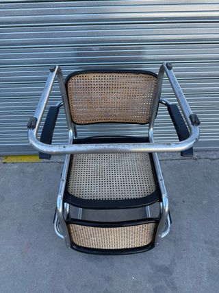 Sillas Cesca Vintage Ratán y Metal