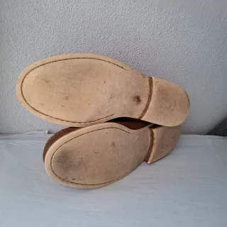 Massimo Dutti Mocasines Marrones Piel