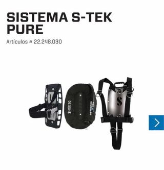 Ala Scubapro S-tek pure 30