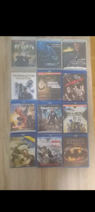 Pack Blu-ray Películas Acción y Ciencia Ficción