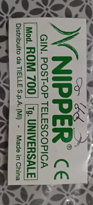 Ginocchiera telescopica Nipper ROM 700