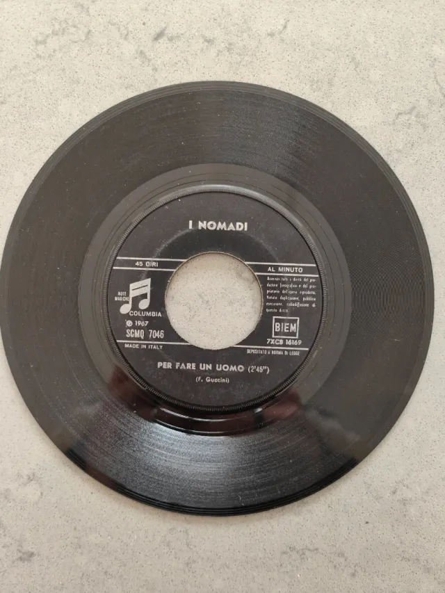 Vinile 45 giri I Nomadi - Dio è Morto