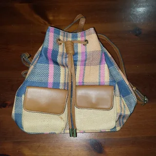 Zainetto fantasia plaid