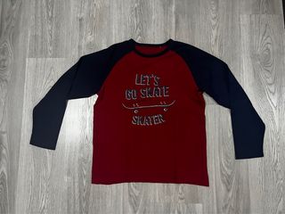 Camiseta niño manga larga Let's Go Skate