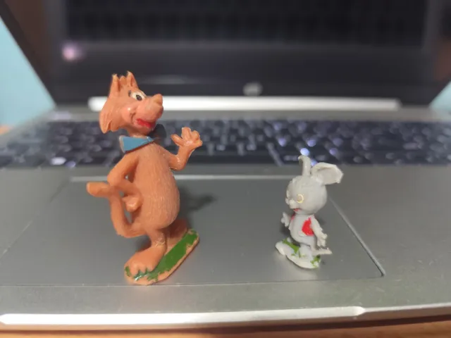 Bonecos Mr. Jinks e Dixie Hanna Barbera dos anos 50/60