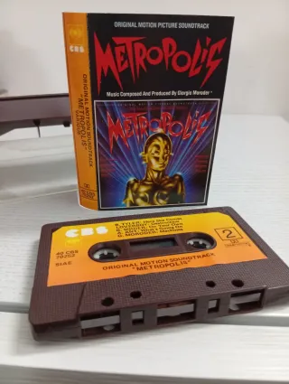 Musicassetta Metropolis Giorgio Moroder