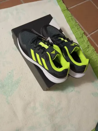 Zapatillas Adidas Gamecourt 2 Negro/Verde