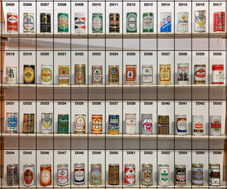 Lattine birra da collezione vuote