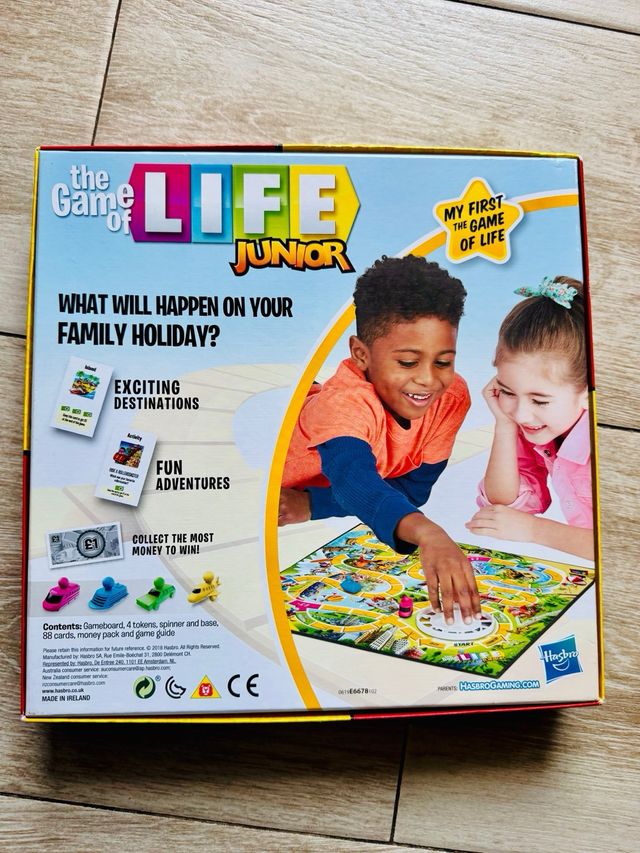 NUEVO! Juego de mesa Game of Life Junior (Inglés)
