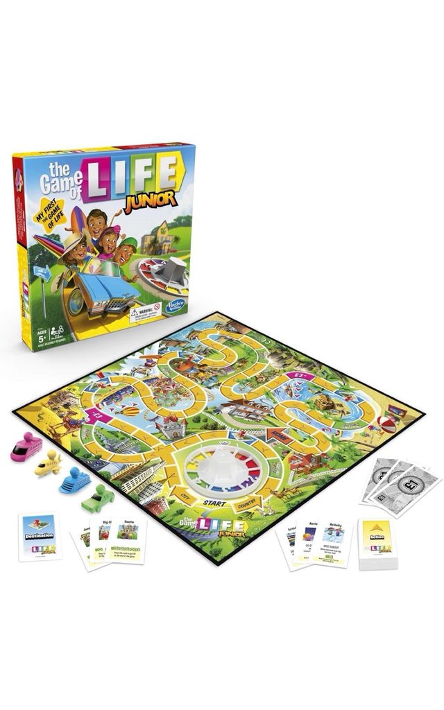 NUEVO! Juego de mesa Game of Life Junior (Inglés)