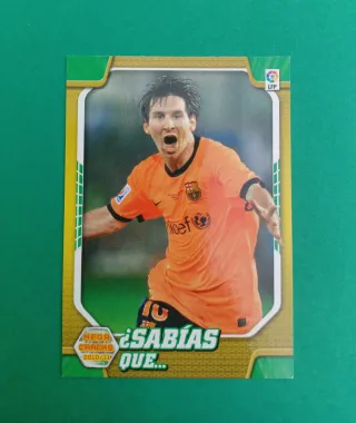 Cromo Messi Mega Cracks 2010/11 LFP