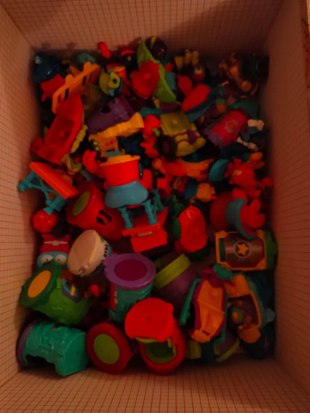 Colección de juguetes de Súper zings