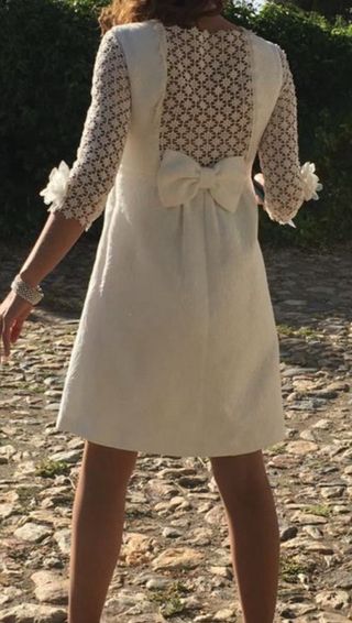 Vestido blanco María Picarreta