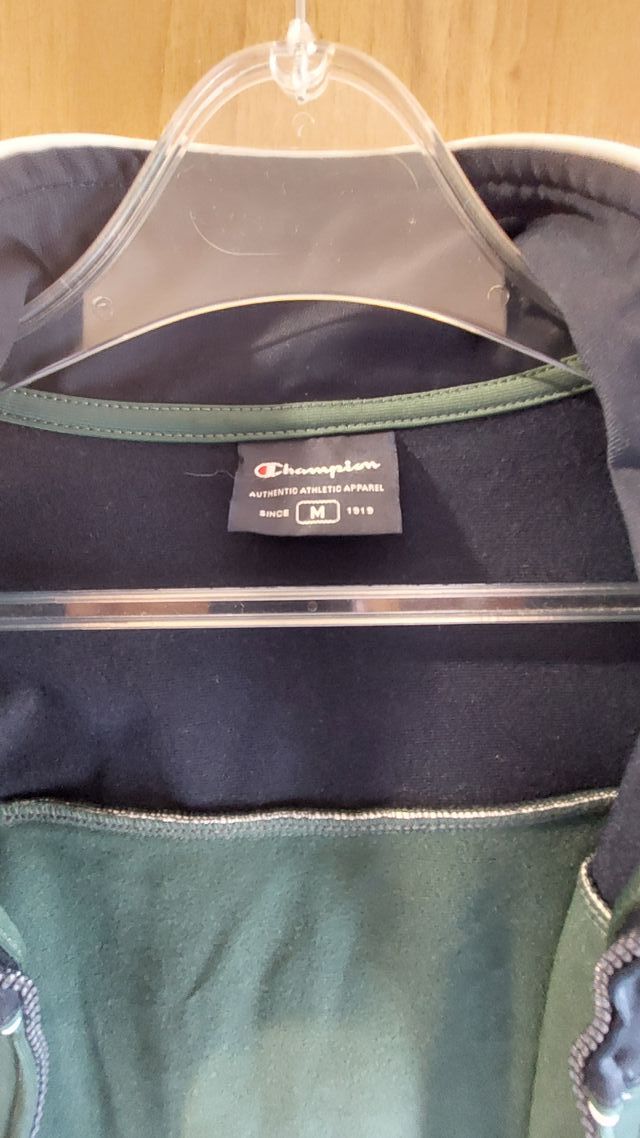 Felpa Champion Uomo Blu/Verde Taglia M