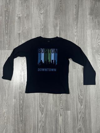 Camiseta niño Boston Downtown manga larga