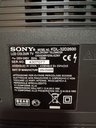 TV Sony Bravia 32 + Fire TV + DVD LG Todo incluido