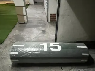 Alfombra de entrenamiento con regla