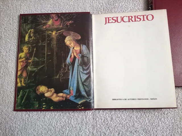 2 tomos sobre la figura de Jesucristo