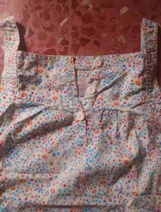 Blusa niña flores
